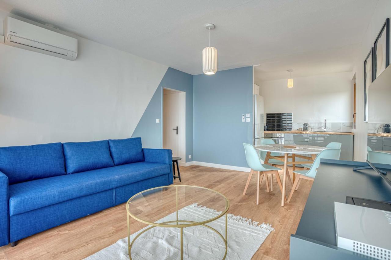 Confortable T2 / Clim + Parking Marmande Kültér fotó